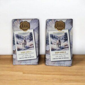 Warm Vanilla Scented Soap With Goats Milk 300g Vila Cardilium